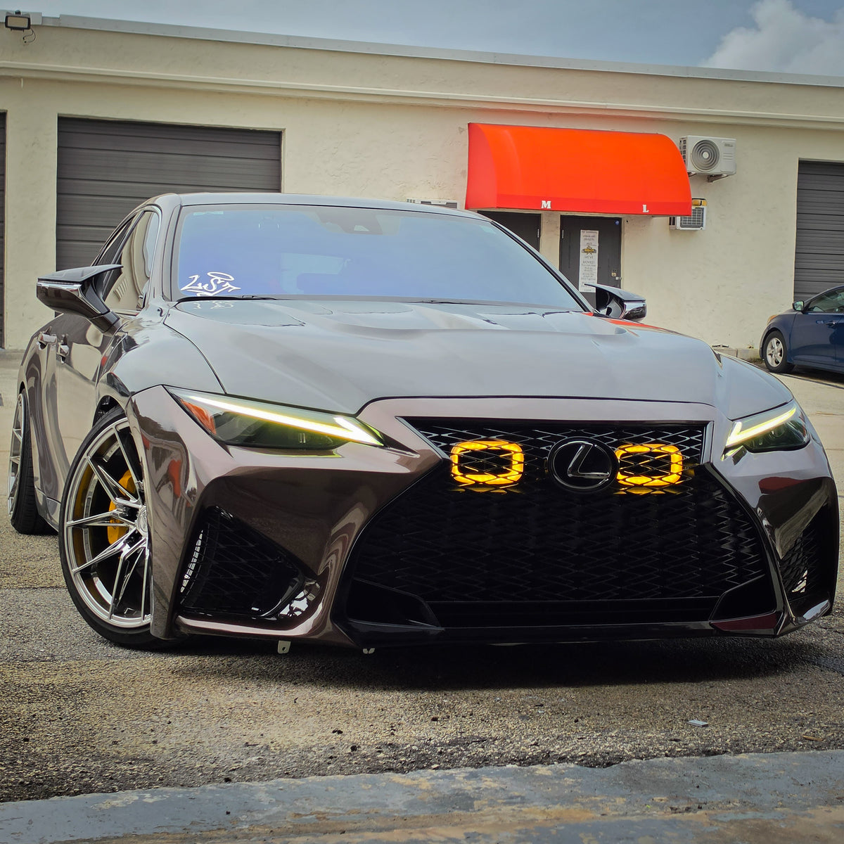 2021-2025 Lexus IS 300/IS 350 and F Sport Dual BIG MOUTH LIT KIT | LIT Flares and Controller Only