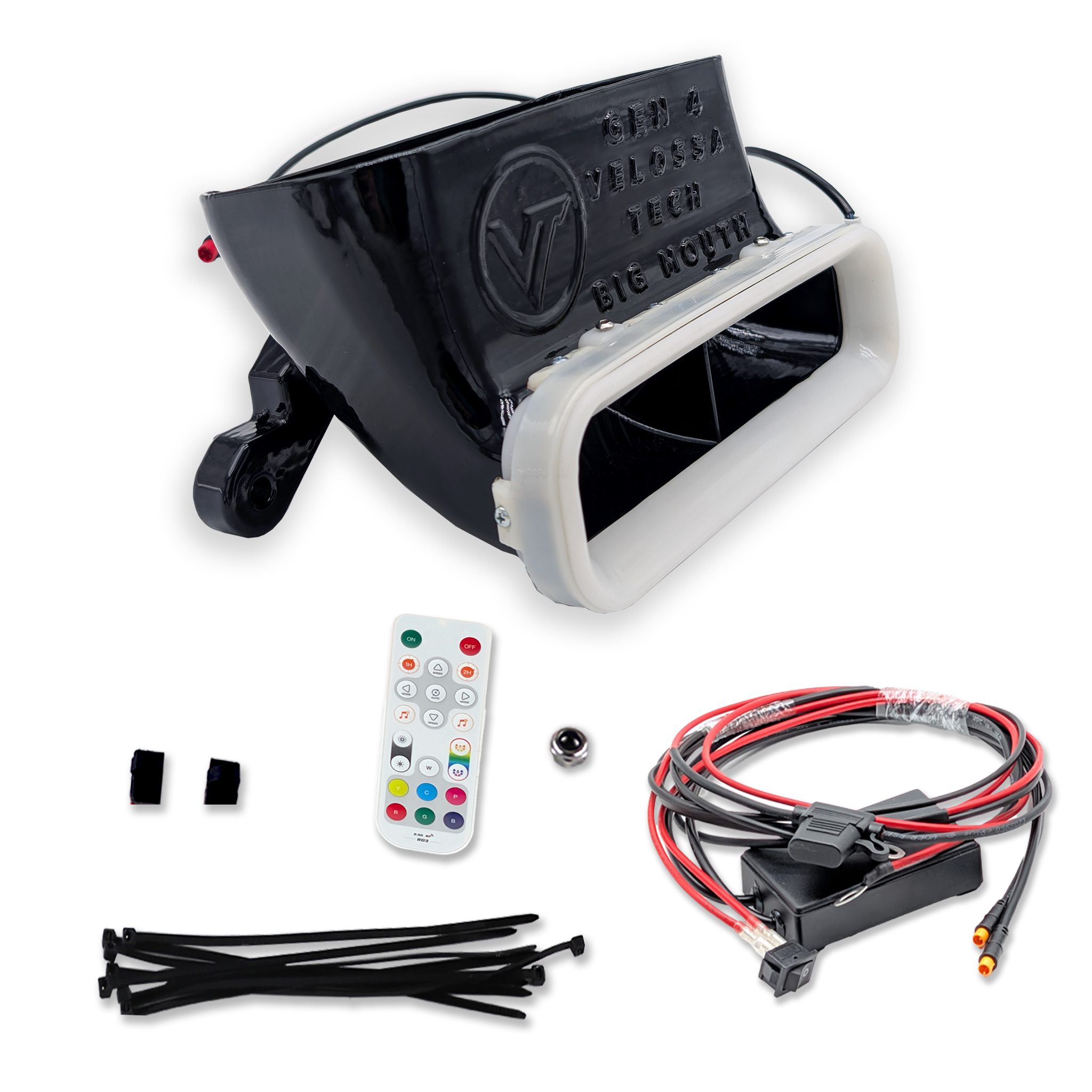 2019-2023 Ford Ranger and Tremor BIG MOUTH LIT KIT Ram Air Intake Snorkel