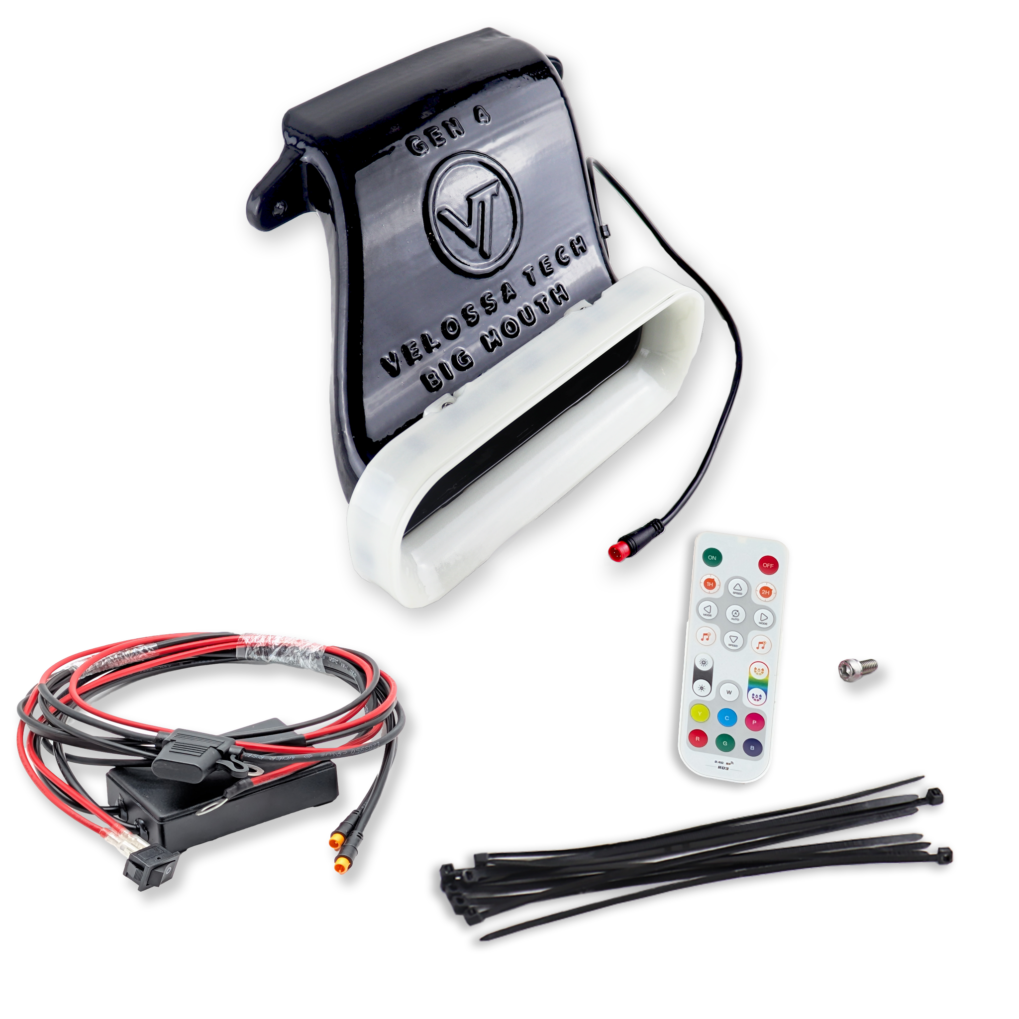 2019-2022 Hyundai Veloster Turbo/R-Spec/Non-Turbo BIG MOUTH LIT KIT Ram Air Intake Snorkel