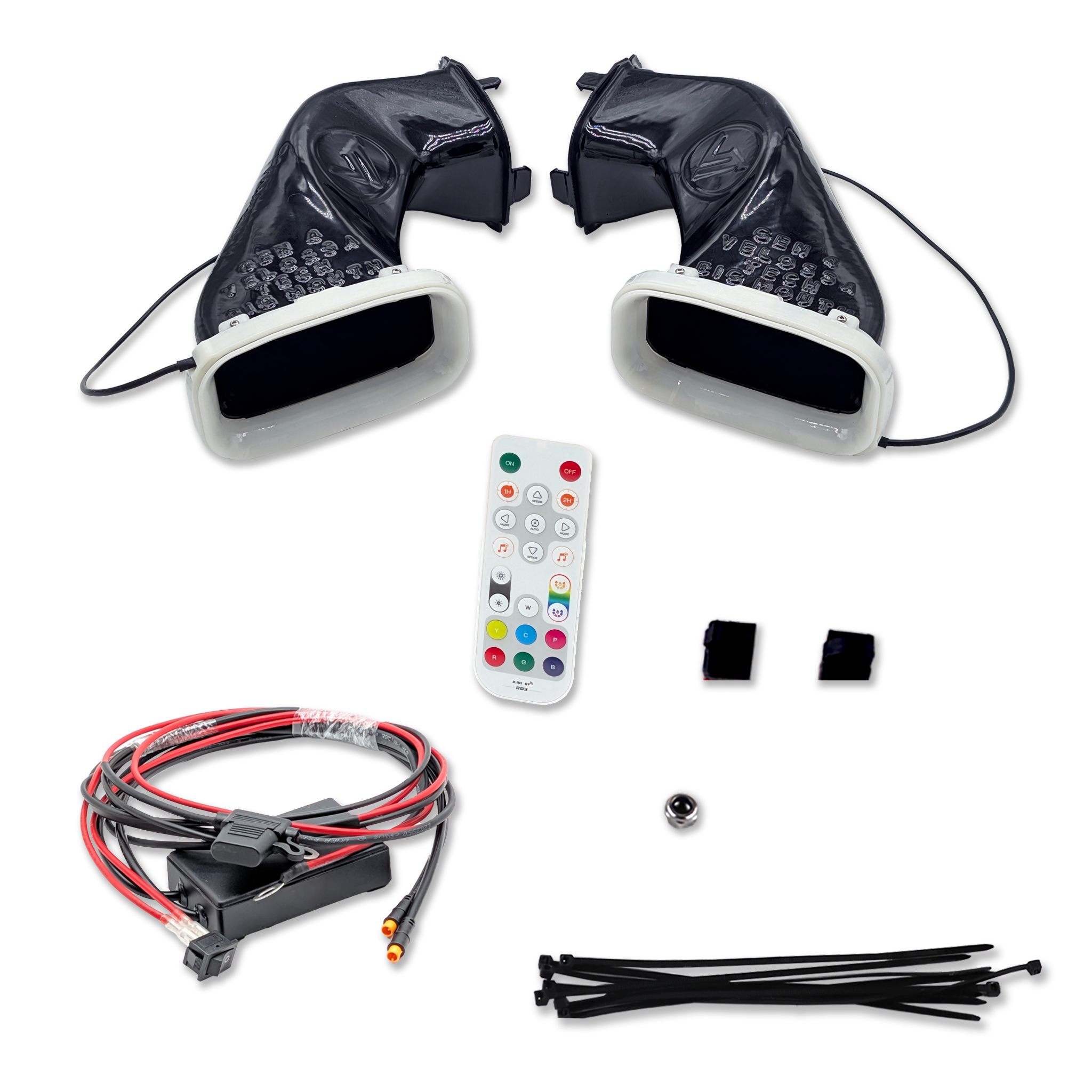 2020+ BMW M8 Competition (F91/F92/F93) Dual BIG MOUTH LIT KIT Ram Air Intake Snorkels