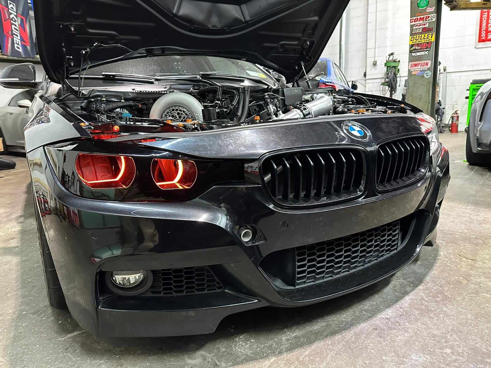 2016-2019 BMW F30/F34 (3-Series) Headlight Ram Air Intake Snorkel