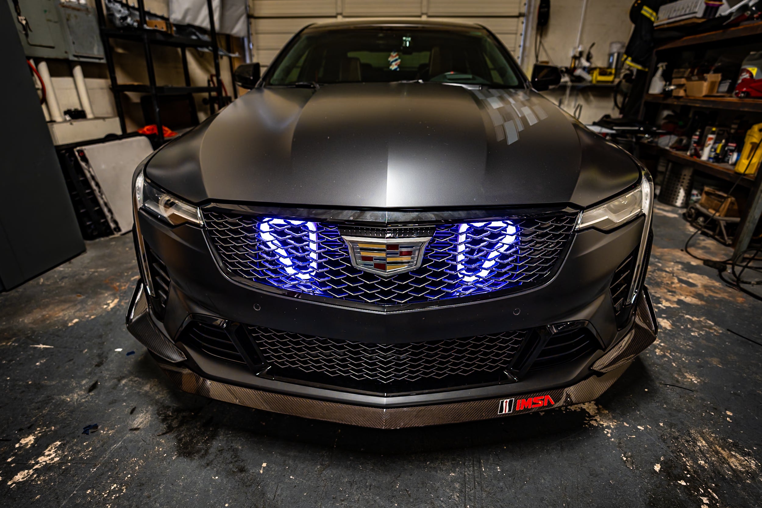 2022+ Cadillac CT4-V Blackwing Dual BIG MOUTH LIT KIT Ram Air Intake Snorkels