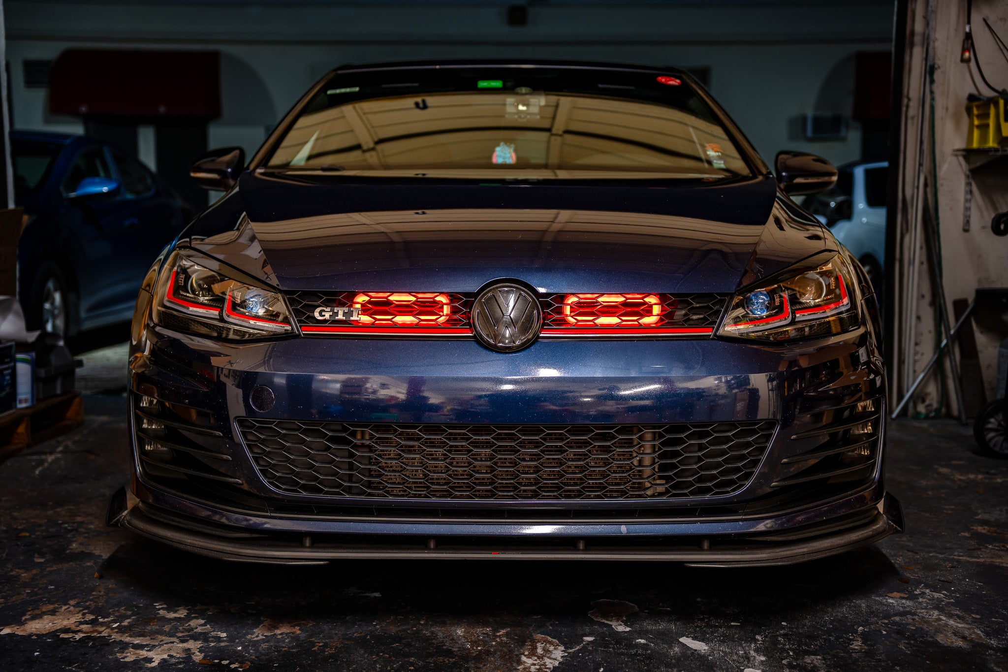 2015-2021 Volkswagen Golf GTI (MK7/MK7.5) BIG MOUTH LIT KIT | LIT Flares and Controller Only