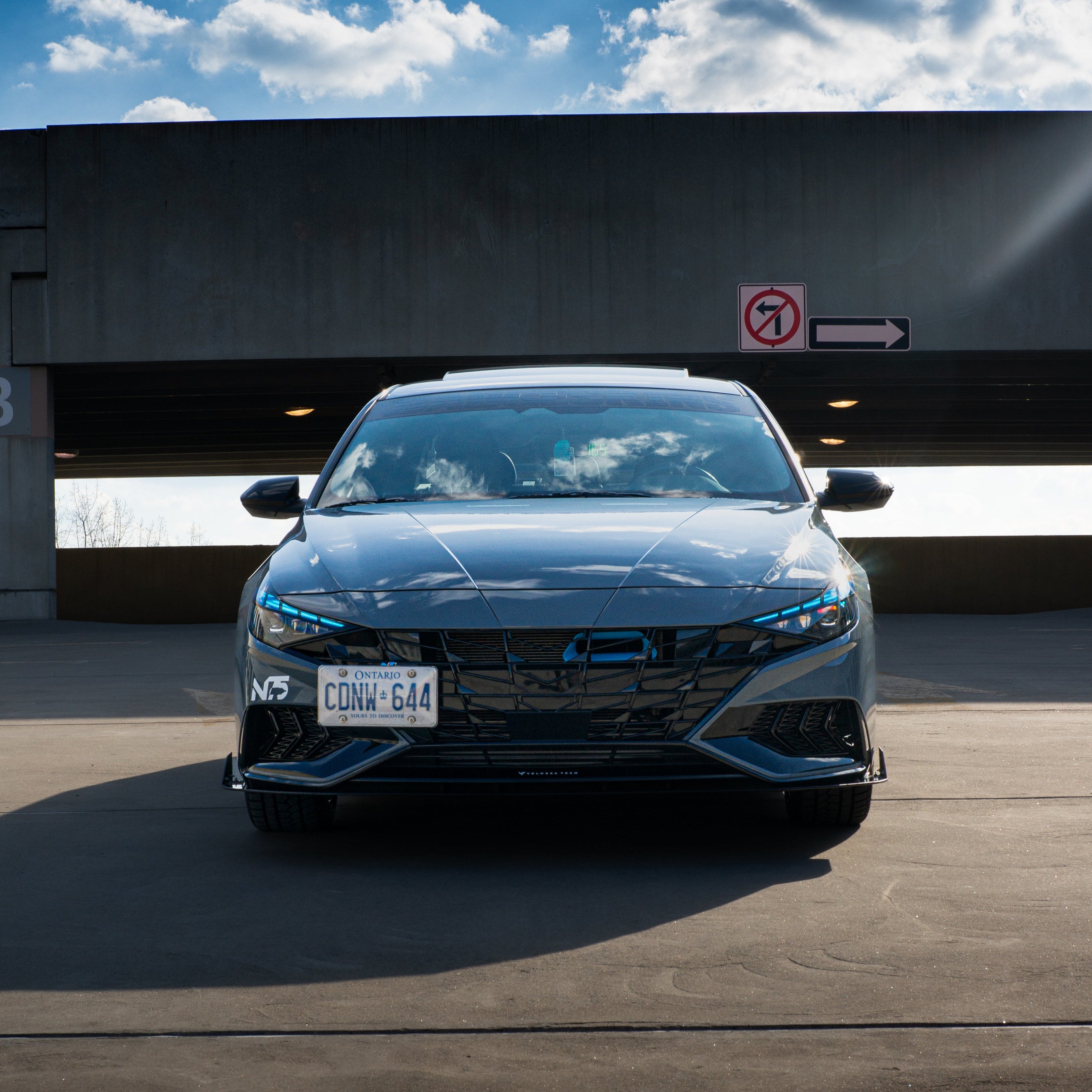 2021+ Hyundai Elantra N-Line BIG MOUTH Ram Air Intake Snorkel