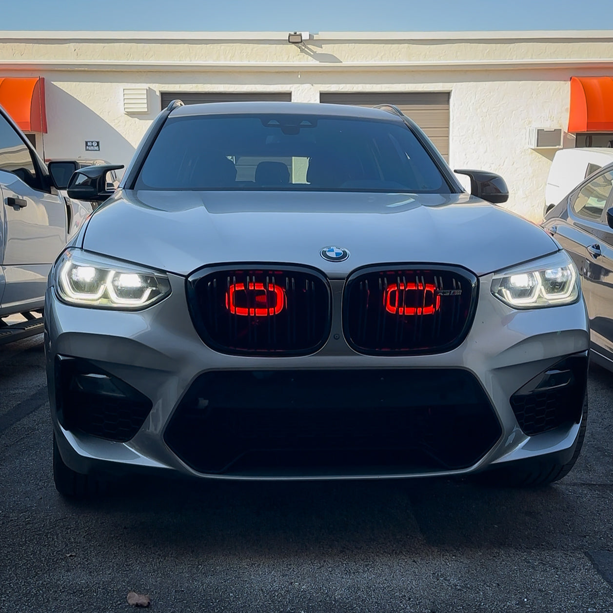 2020-2021 BMW X3 M and X3 M Competition (F97) Dual BIG MOUTH LIT KIT Ram Air Intake Snorkels