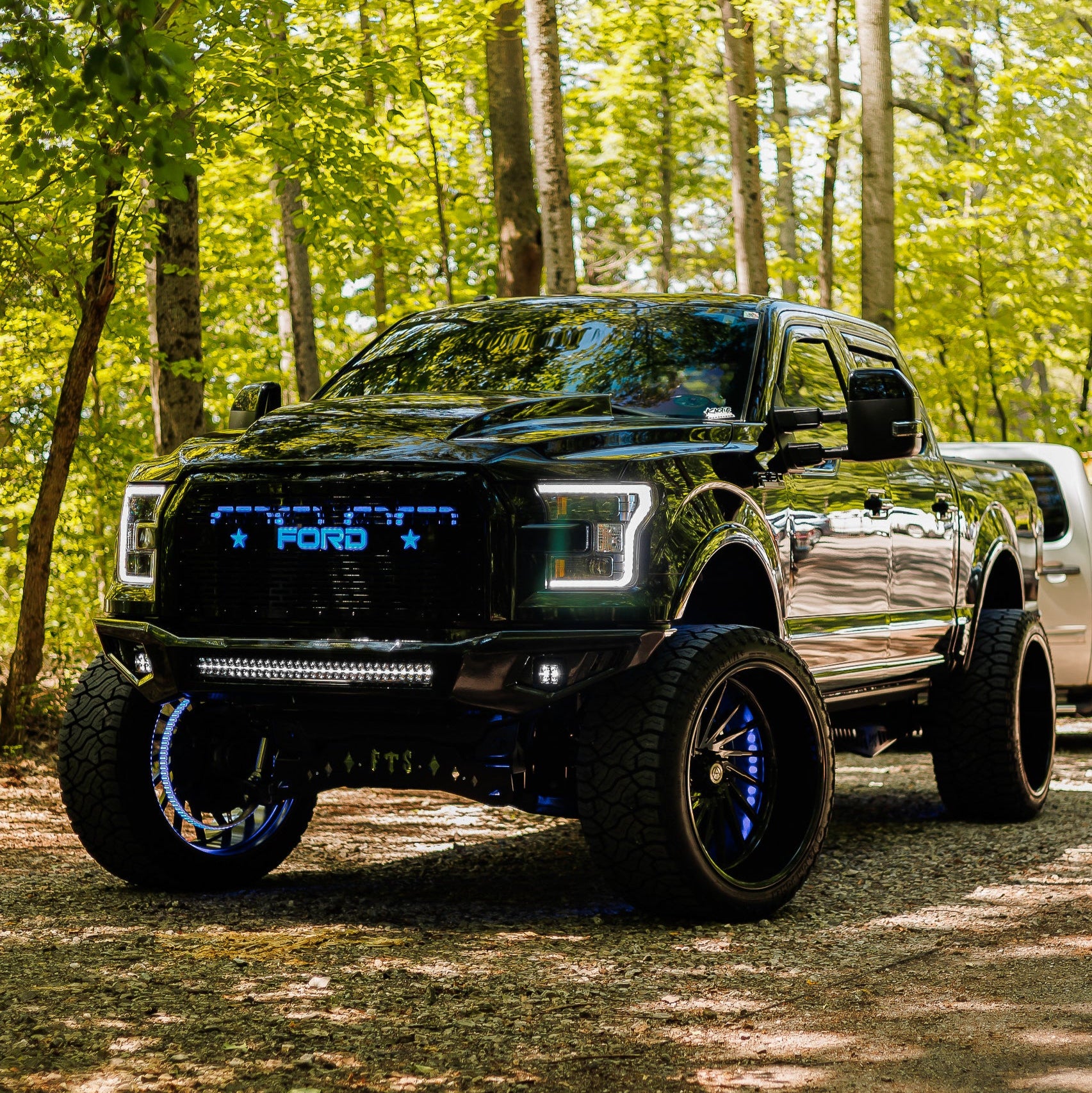 2015-2017 Ford F-150 and 2017-2020 Ford F-150 Raptor Quad BIG MOUTH LIT KIT Ram Air Intake Snorkels