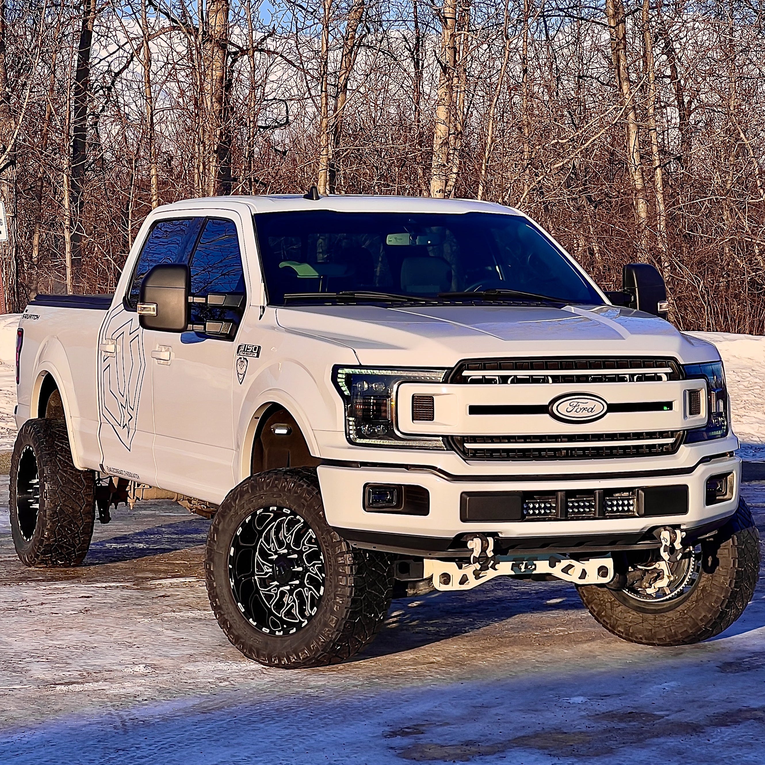 2018-2020 Ford F-150 and 2021-2022 Ford F-150 Raptor Quad BIG MOUTH Ram Air Intake Snorkels