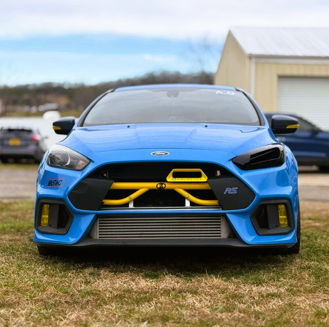 2015-2018 Ford Focus ST/RS Headlight Ram Air Intake Snorkel