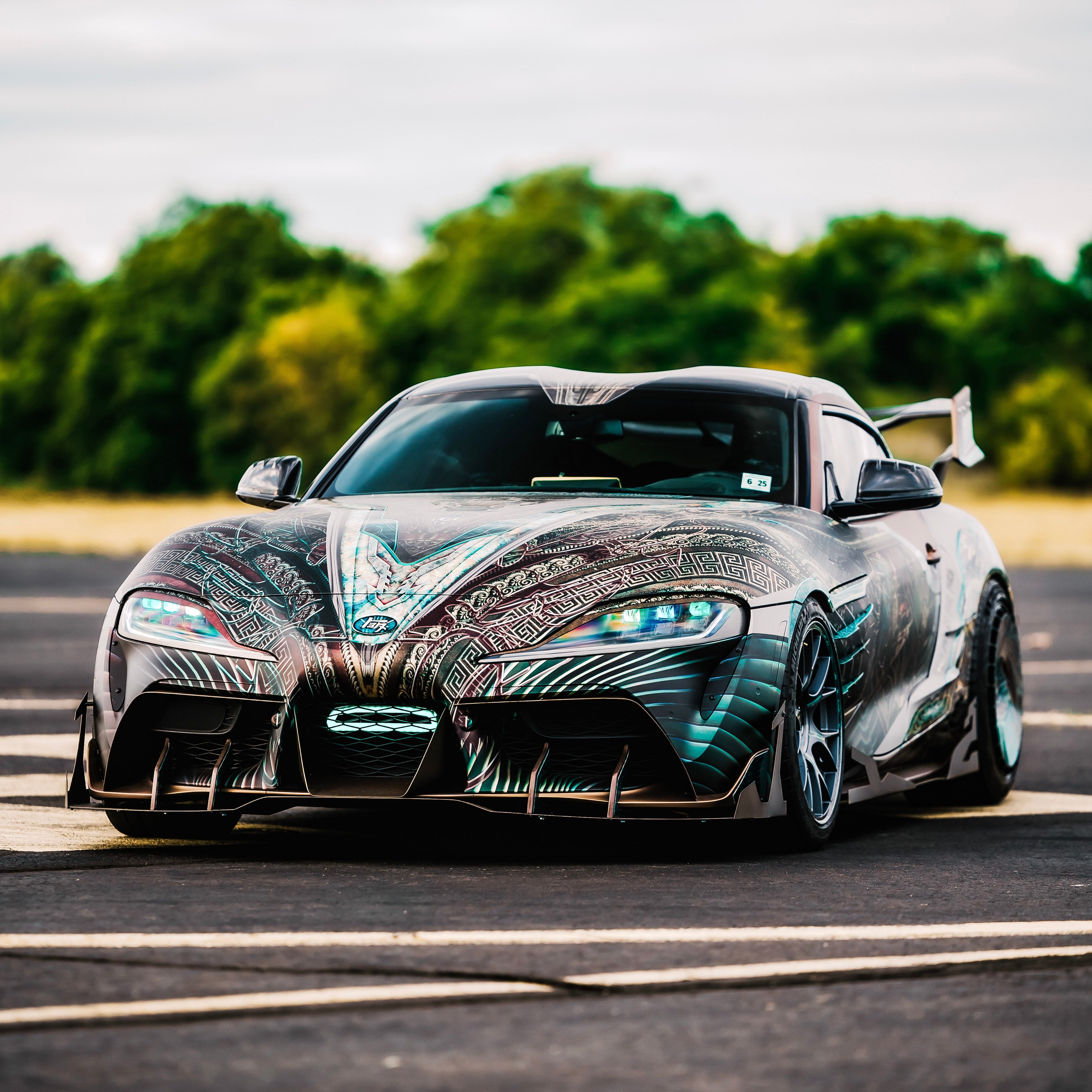 2020+ Toyota Supra MK5 BIG MOUTH LIT KIT Ram Air Intake Snorkel