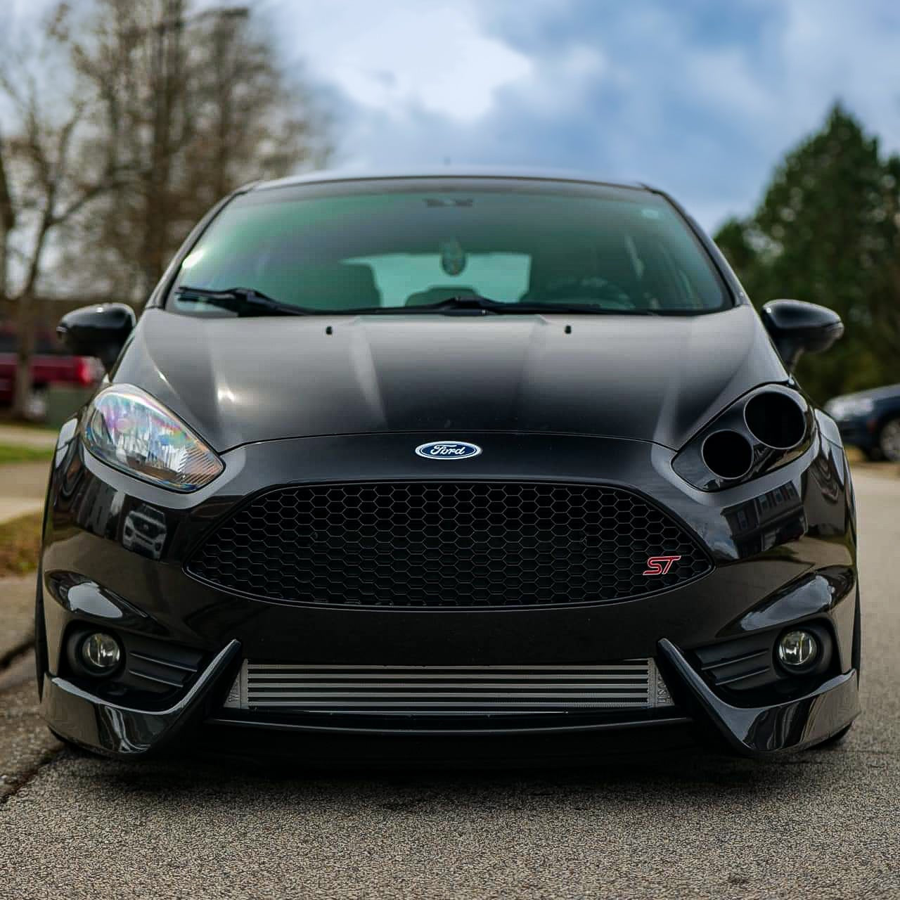 2014-2019 Ford Fiesta ST (MK7/7.5) Headlight Ram Air Intake Snorkel