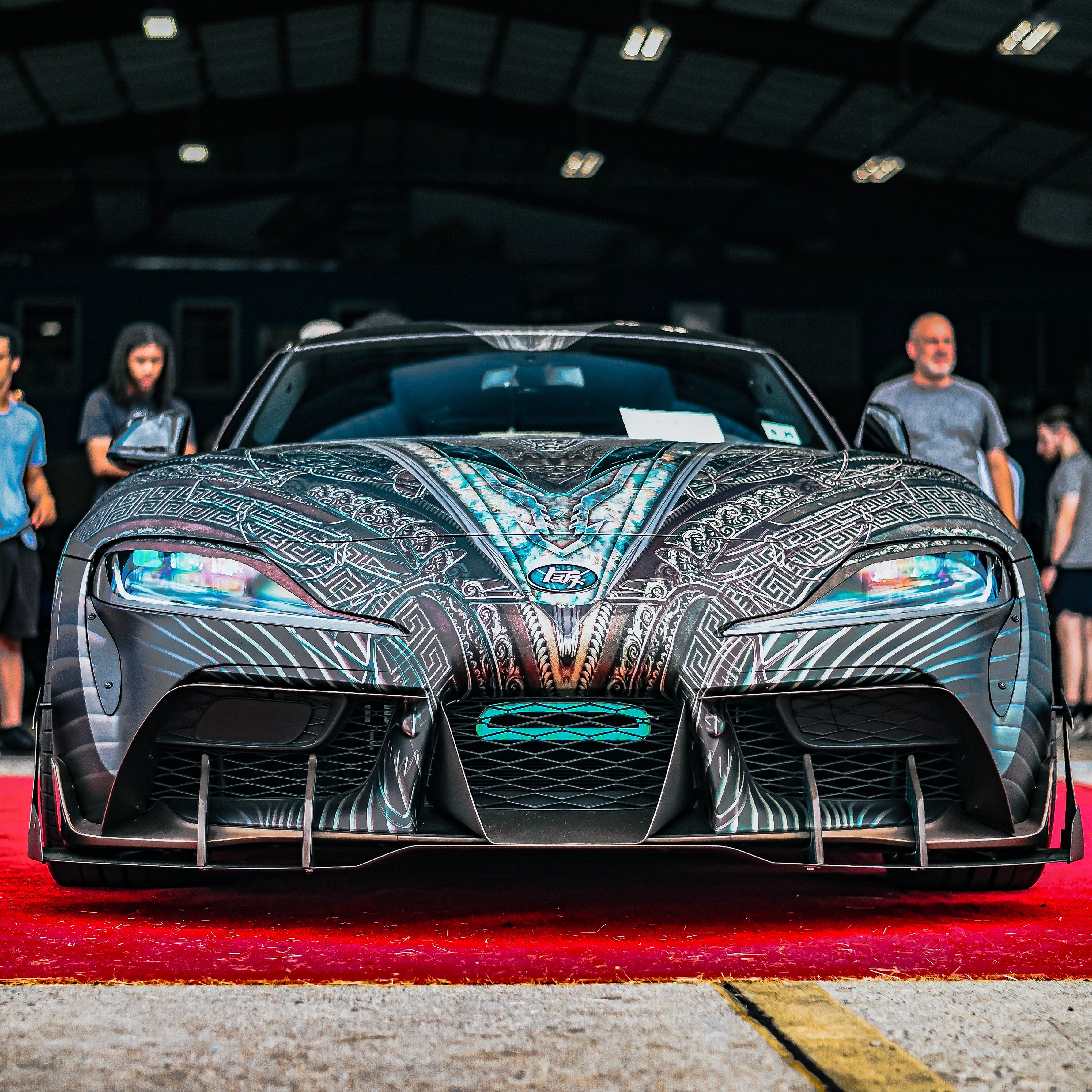 2020+ Toyota Supra MK5 BIG MOUTH LIT KIT Ram Air Intake Snorkel