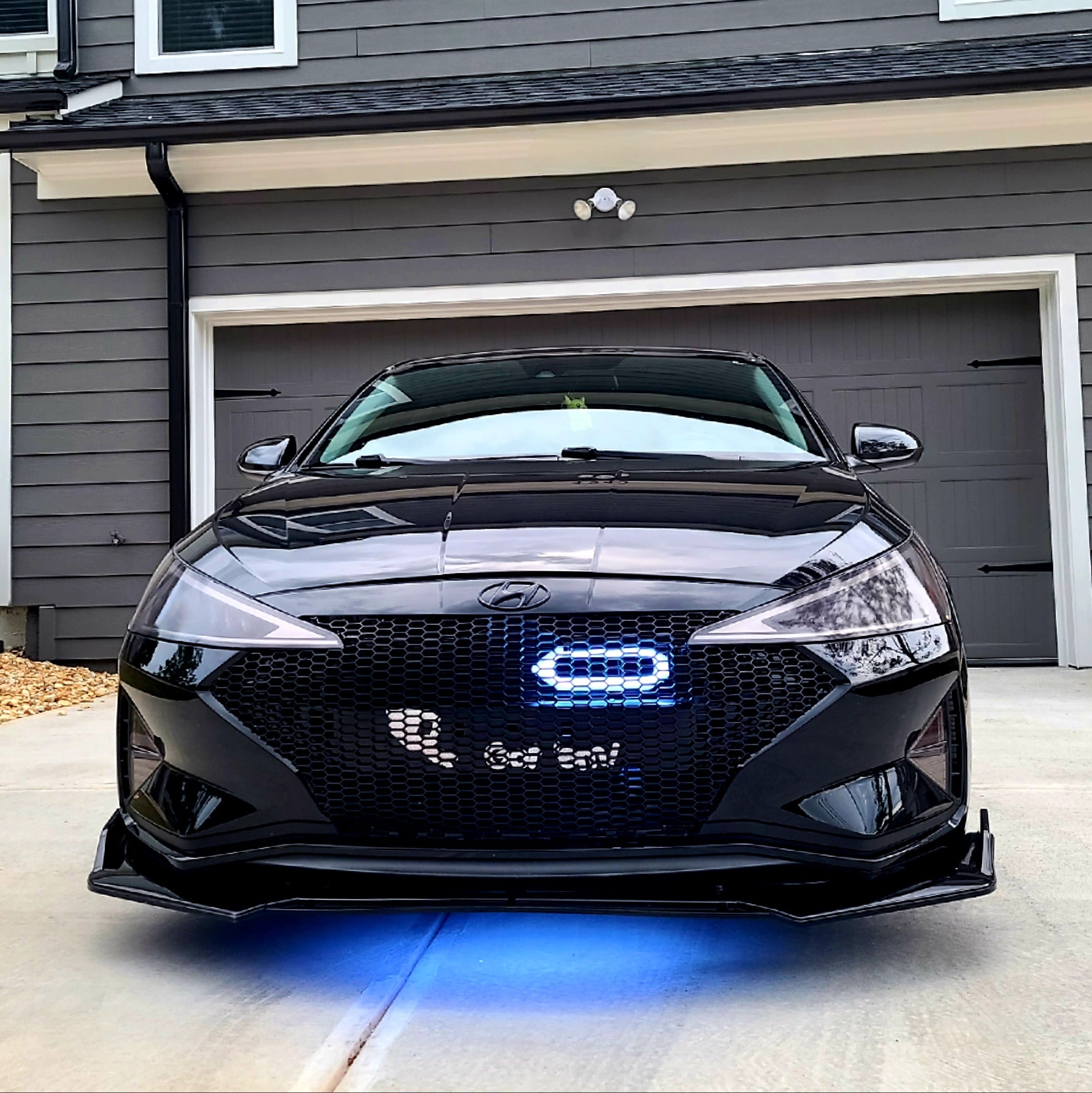 2019-2020 Hyundai Elantra Sport (Avante Sport, AD and Elantra SEL) BIG MOUTH LIT KIT Ram Air Intake Snorkel