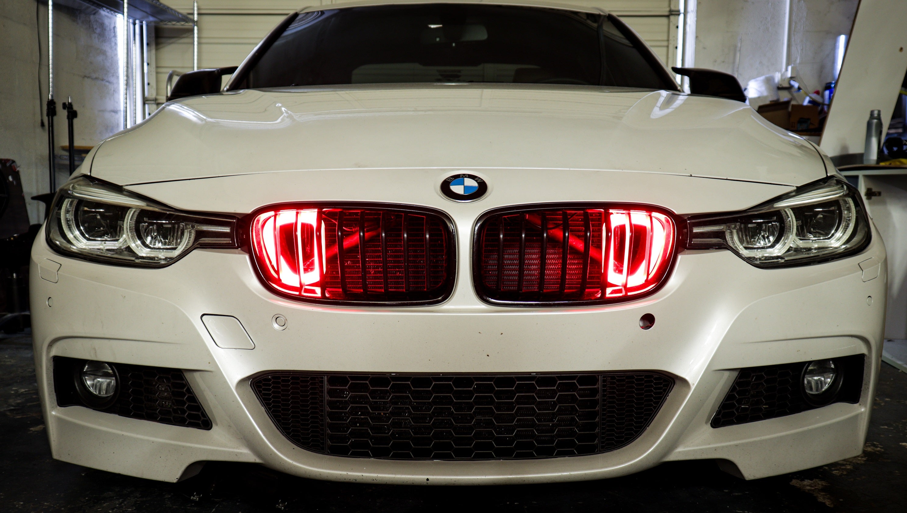 2012-2019 BMW F30 (3-Series) and 2013-2020 BMW F32 (4-Series) Dual BIG MOUTH LIT KIT Ram Air Intake Snorkels