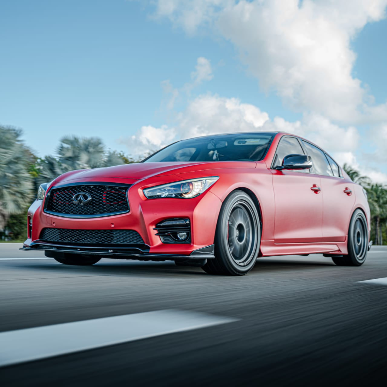 2016-2020+ Infiniti Q50 BIG MOUTH Ram Air Intake Snorkel | Velossa Tech Design