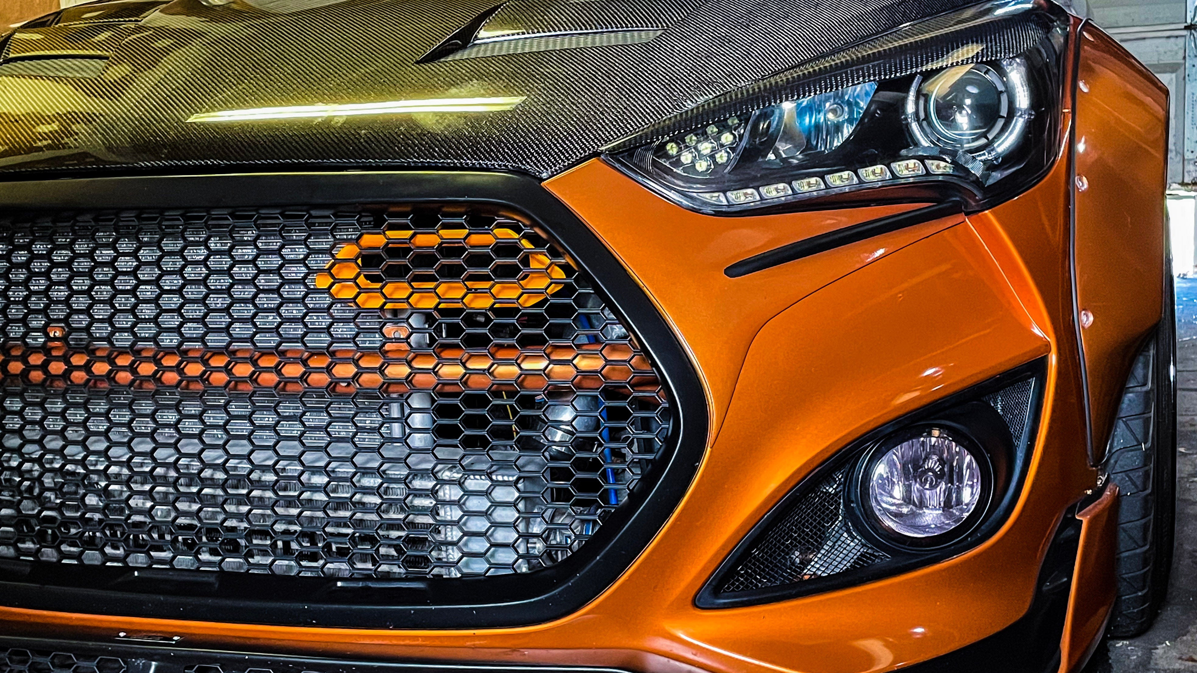 2013-2017 Hyundai Veloster Turbo BIG MOUTH Ram Air Intake Snorkel