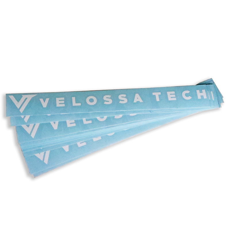 Velossa Tech Decal - White | Velossa Tech Design