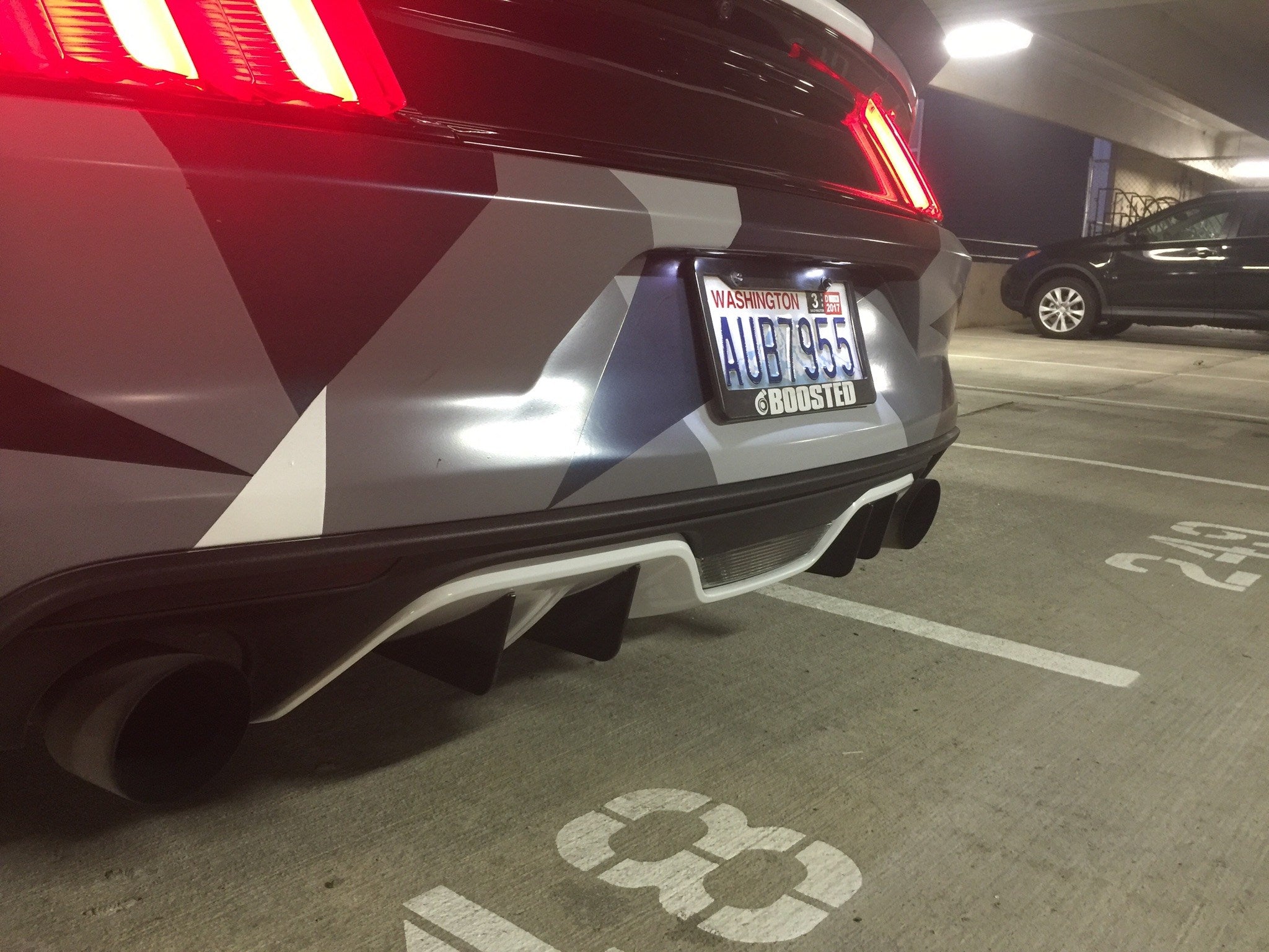 2015-2017 Ford Mustang S550 "Tornado" Diffuser Fins | Velossa Tech Design