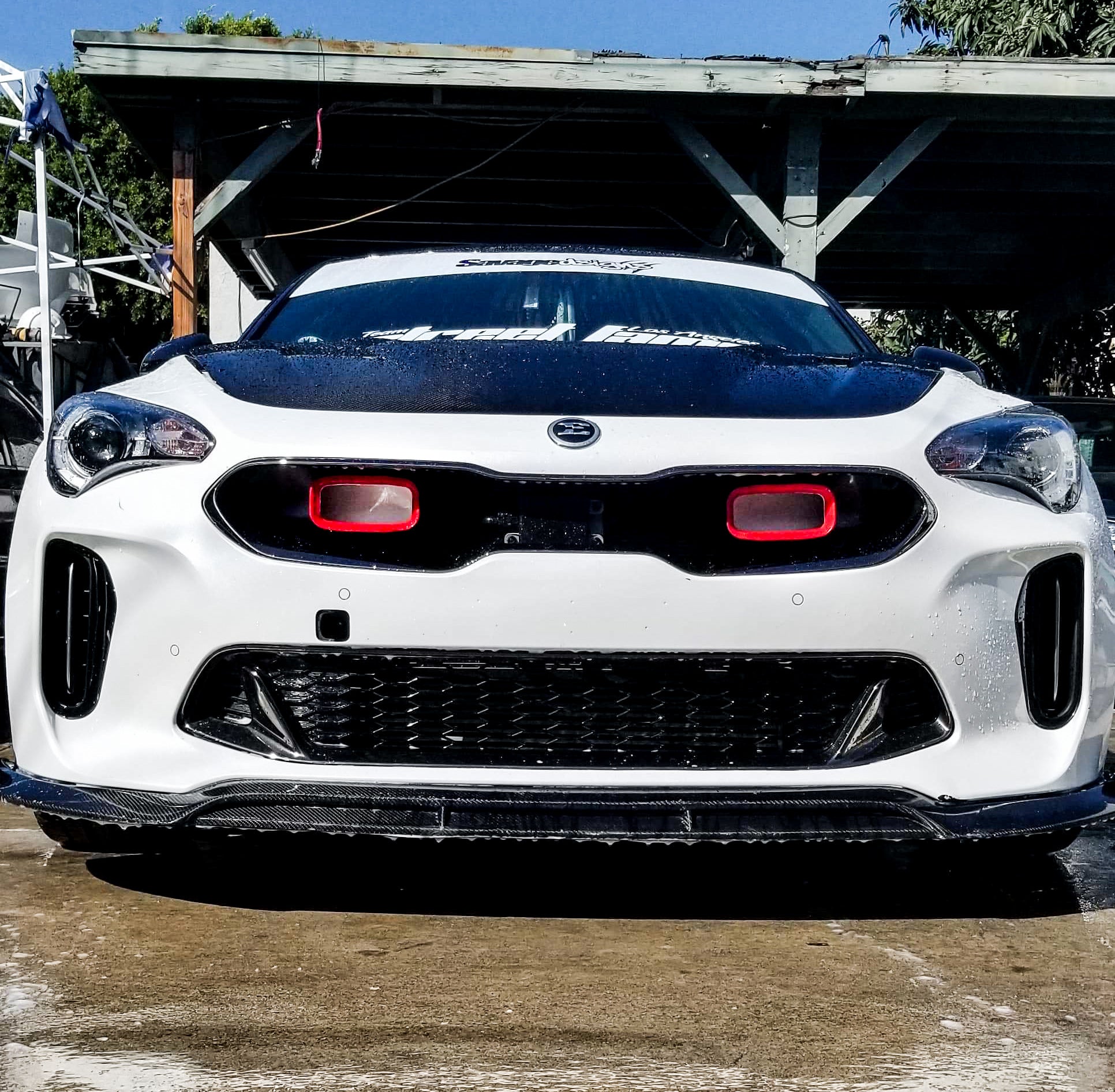 2017-2024 Kia Stinger 3.3T/2.0T/2.5T Dual BIG MOUTH Ram Air Intake Snorkels