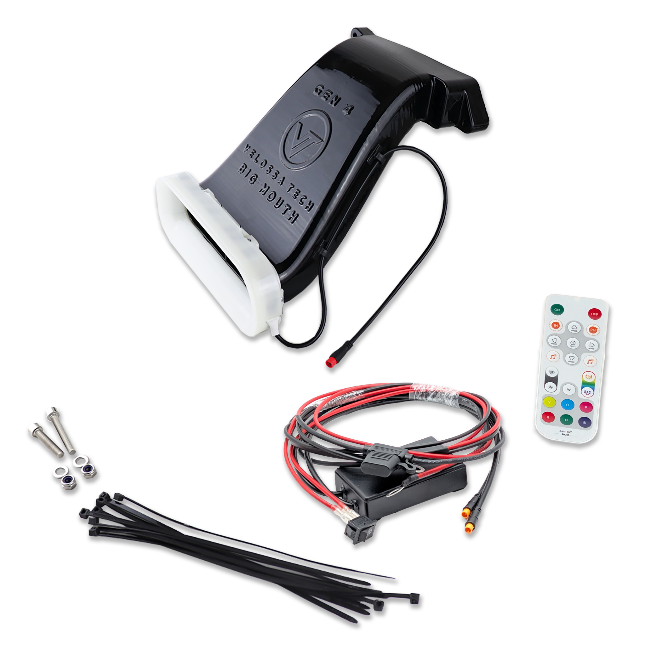 2013-2018 Ford Focus ST/SE/ST-Line BIG MOUTH "LIT KIT" Ram Air Intake Snorkel