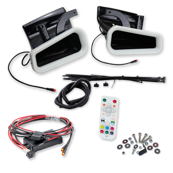 2014-2024 Infiniti Q50 BIG MOUTH "LIT KIT" Ram Air Intake Snorkels