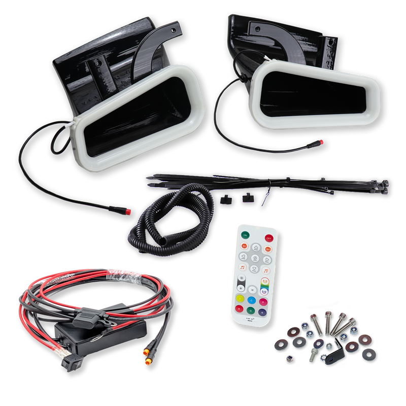 2014-2024 Infiniti Q50 BIG MOUTH "LIT KIT" Ram Air Intake Snorkels