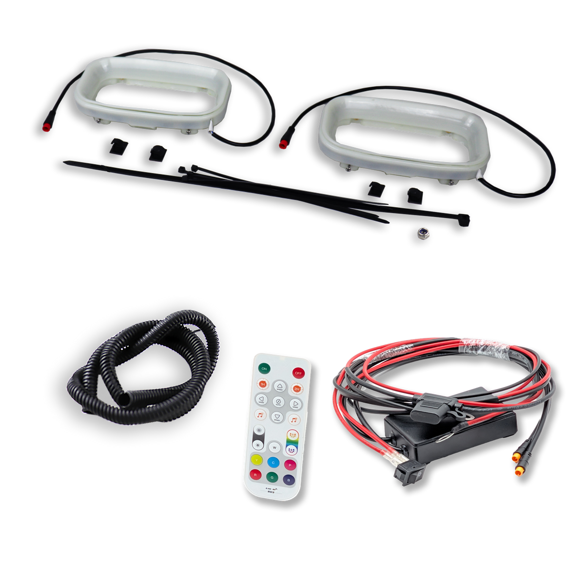 2022+ Genesis G70 3.3T Dual BIG MOUTH LIT KIT | LIT Flares and