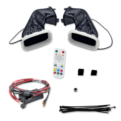 2020+ BMW M8 Competition (F91/F92/F93) Dual BIG MOUTH LIT KIT Ram Air Intake Snorkels