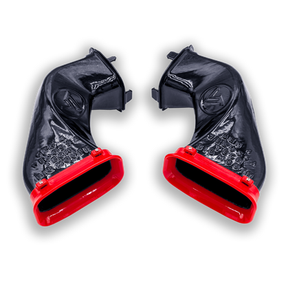 2020+ BMW M8 Competition (F91/F92/F93) Dual BIG MOUTH Ram Air Intake Snorkels