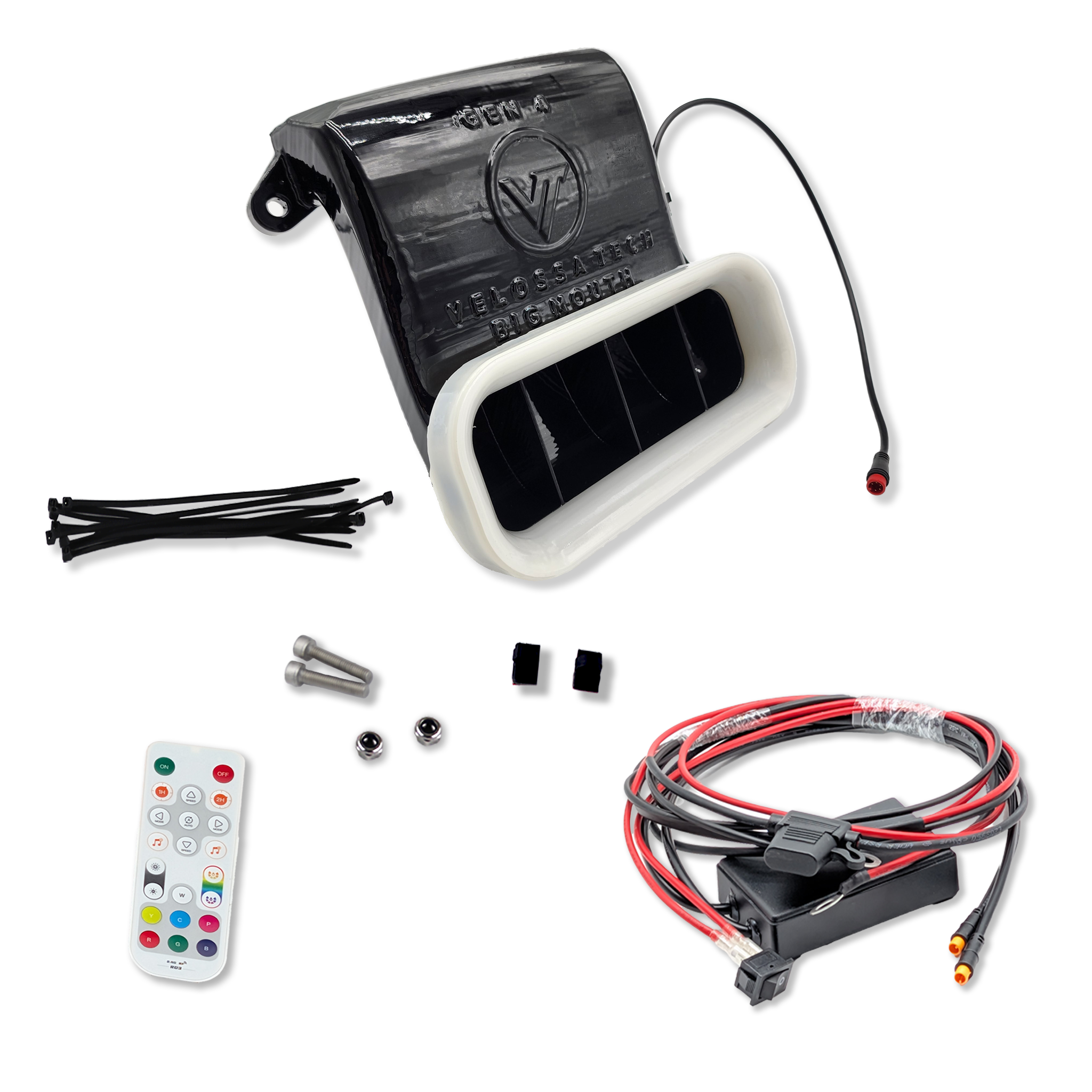 2022+ Ford Maverick (2.0L/2.5L Hybrid) BIG MOUTH LIT KIT Ram Air Intake Snorkel