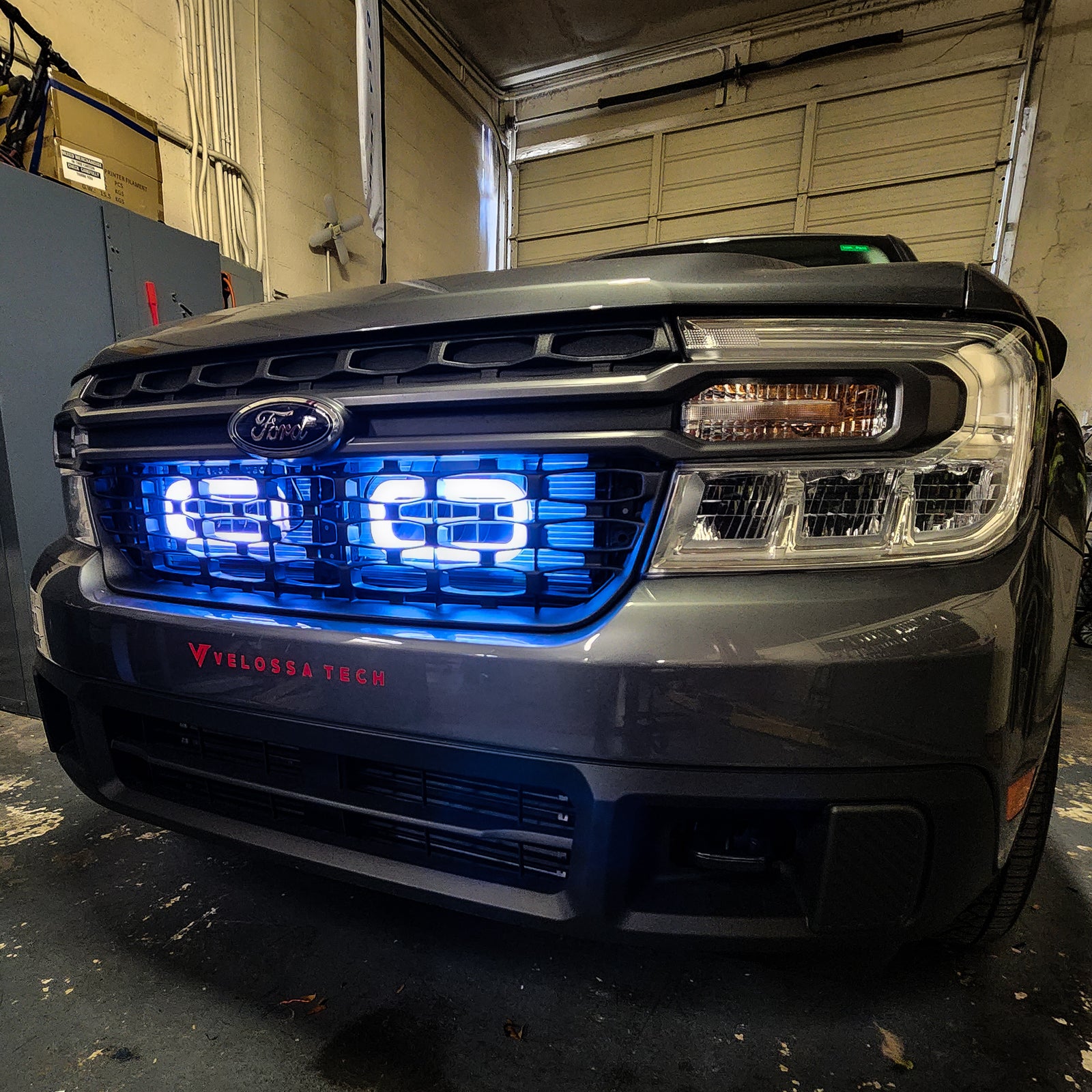 2022+ Ford Maverick Dual BIG MOUTH "LIT KIT" Ram Air Intake Snorkels Velossa Tech Design