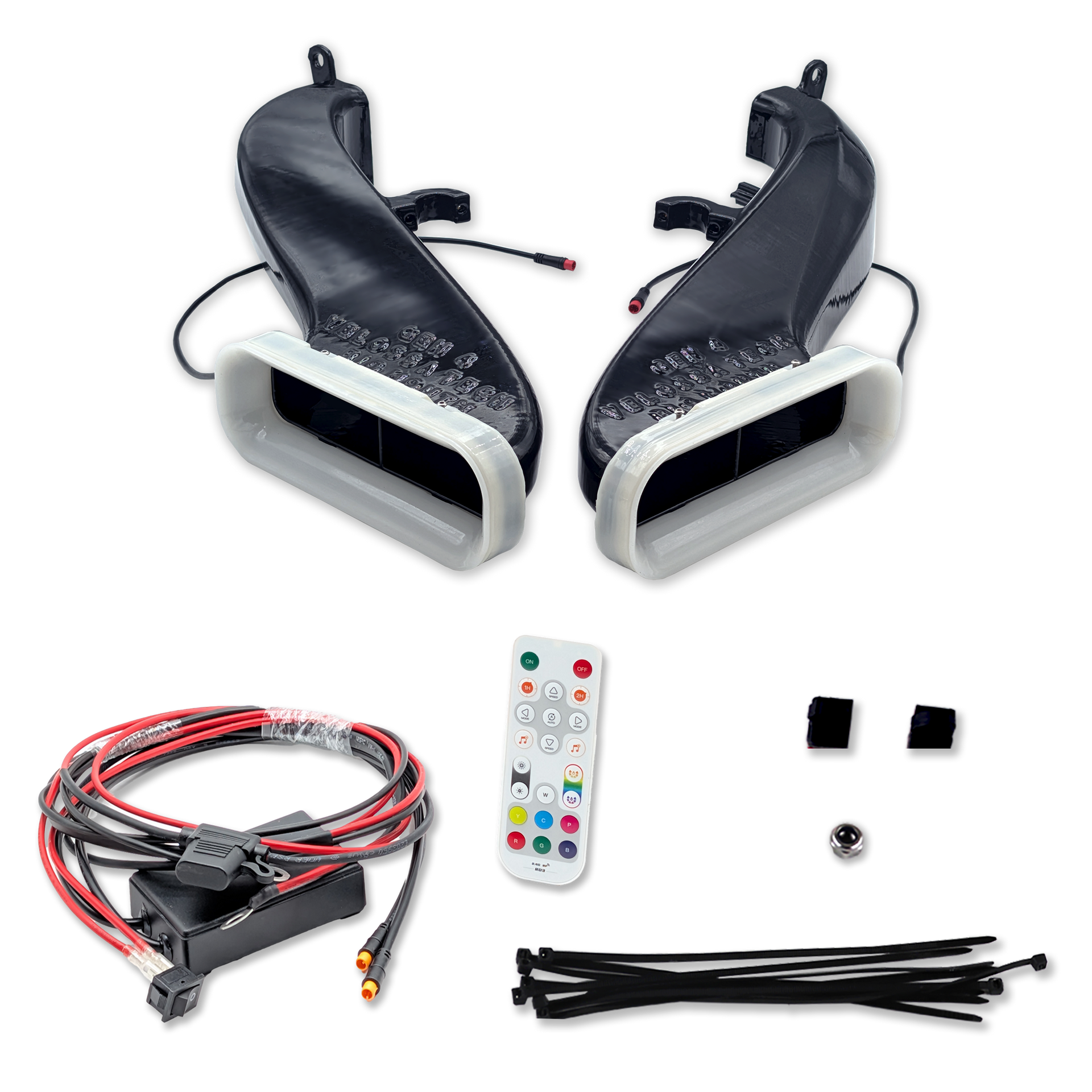 2022+ Nissan Z BIG MOUTH LIT KIT Ram Air Intake Snorkels | Velossa