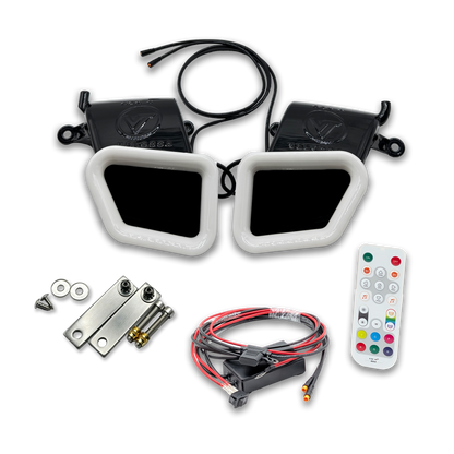 2023+ Acura Integra (Base/A-Spec/Type S) Dual BIG MOUTH LIT KIT Ram Air Intake Snorkels