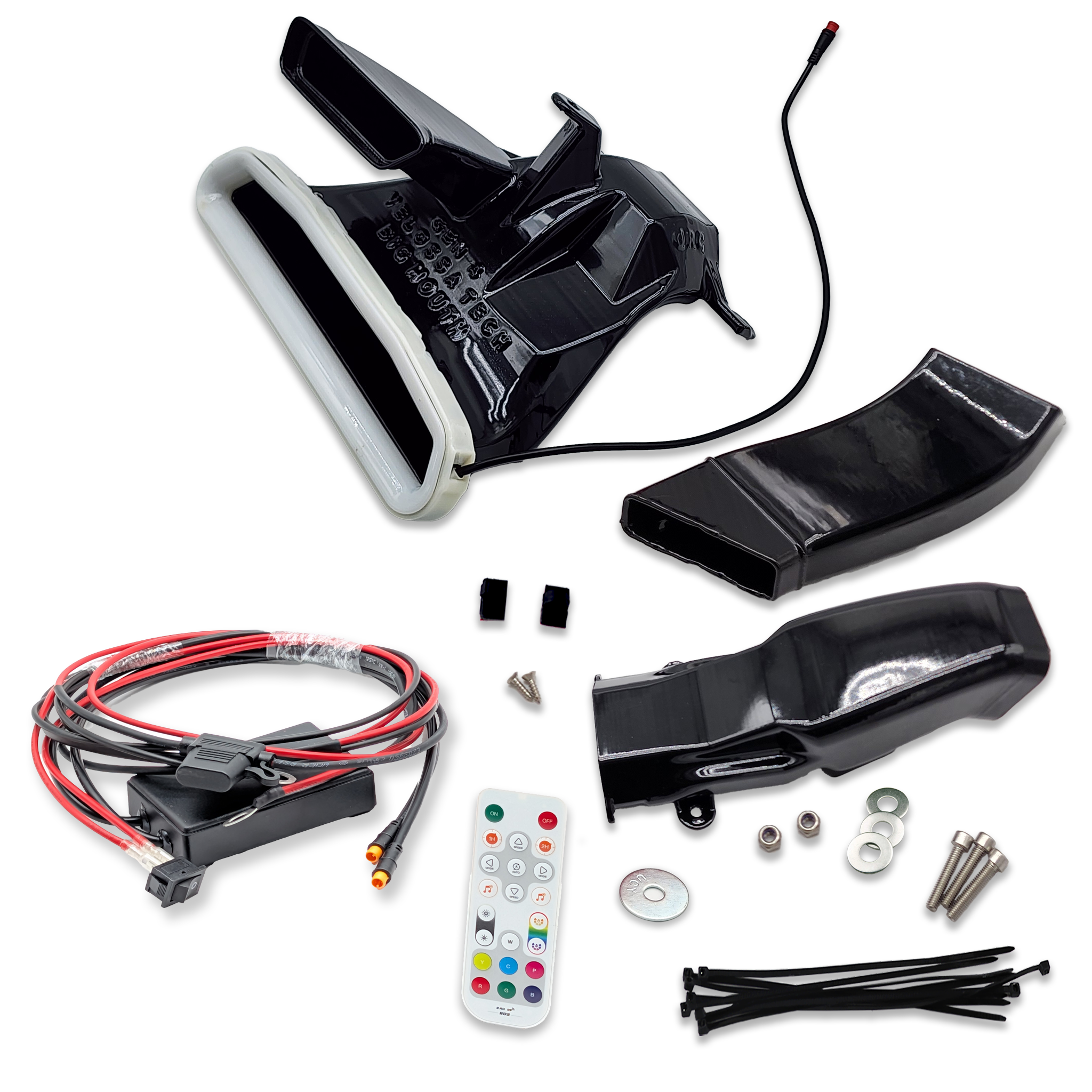 2023+ Toyota GR Corolla BIG MOUTH LIT KIT Ram Air Intake Snorkel PLUS High Flow Induction