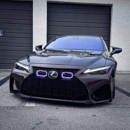 2021-2025 Lexus IS 300/IS 350 and F Sport Dual BIG MOUTH LIT KIT | LIT Flares and Controller Only