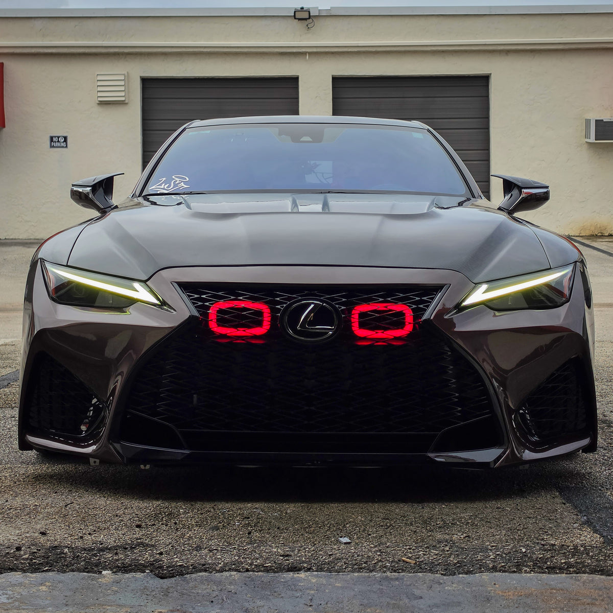 2021-2025 Lexus IS 300/IS 350 and F Sport Dual BIG MOUTH LIT KIT | LIT Flares and Controller Only