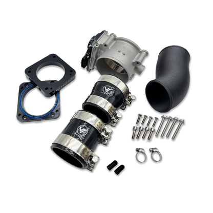 2017+ Kia Stinger 3.3T and Genesis G70 3.3T - 76mm KING SIZE Throttle Body and Multi-Plate Adapter Kit