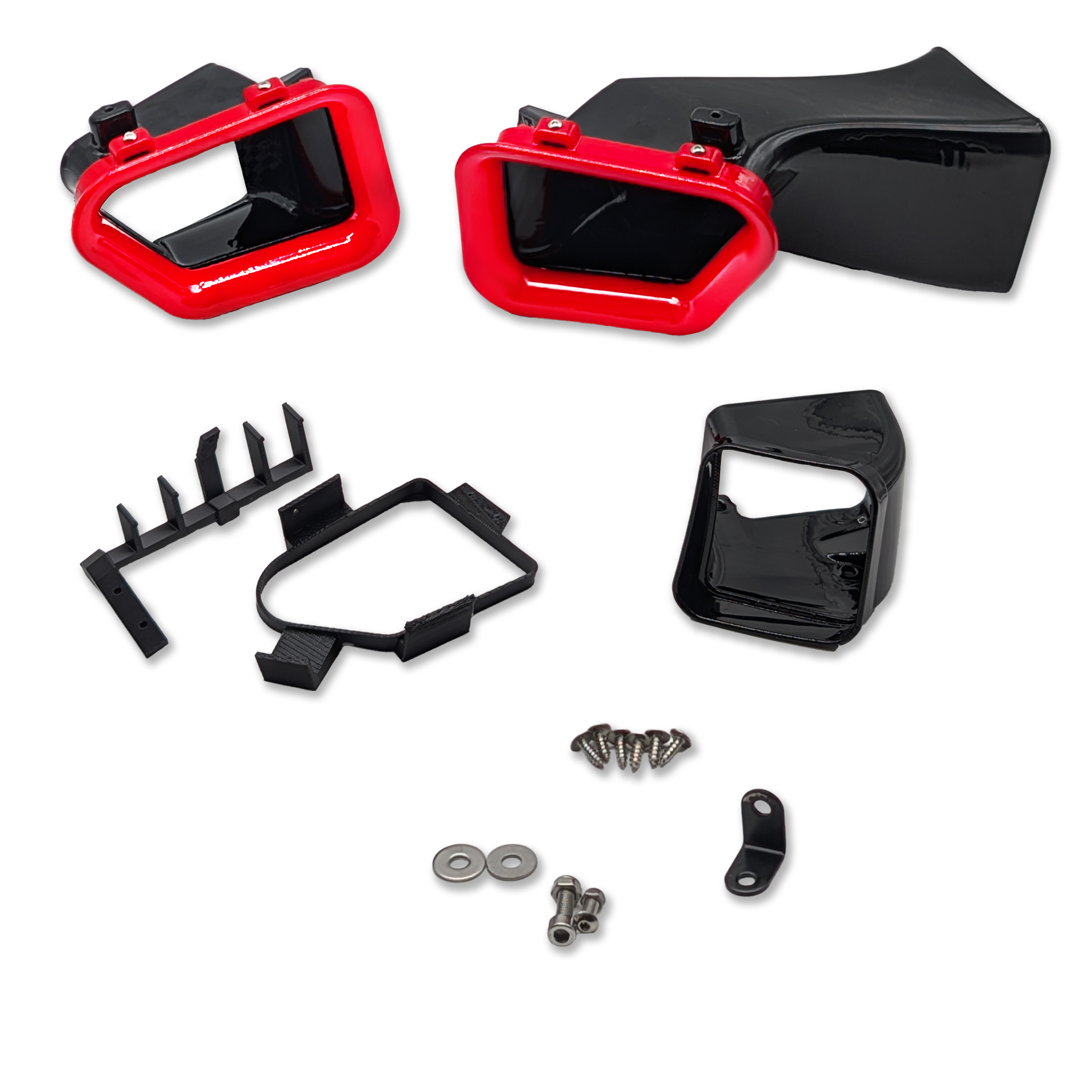 2016-2019 Cadillac ATS-V Dual BIG MOUTH Ram Air Intake Snorkels