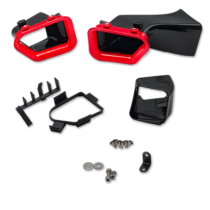 2016-2019 Cadillac ATS-V Dual BIG MOUTH Ram Air Intake Snorkels
