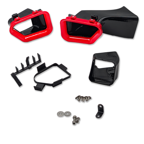 2016-2019 Cadillac ATS-V Dual BIG MOUTH Ram Air Intake Snorkel