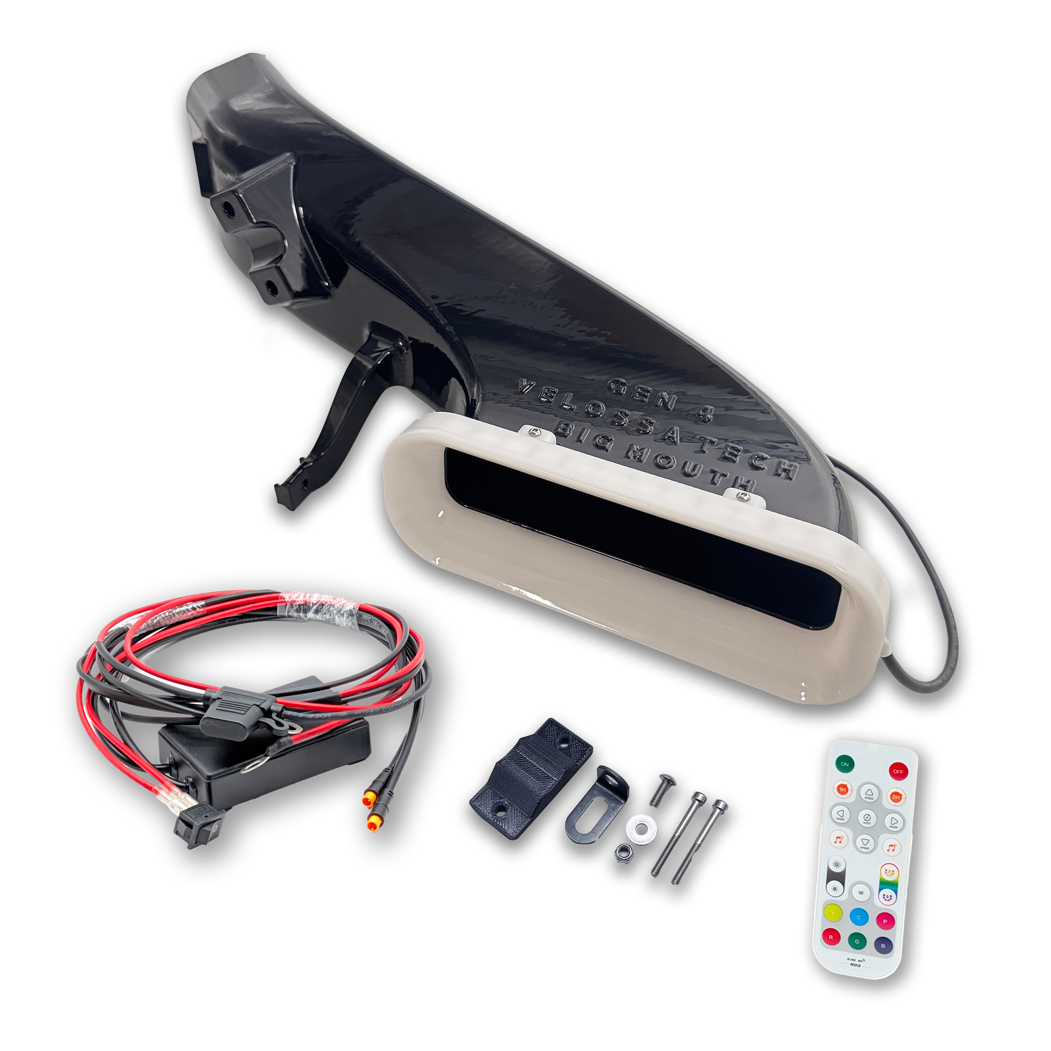 2016+ Alfa Romeo Giulia BIG MOUTH LIT KIT Ram Air Intake Snorkel