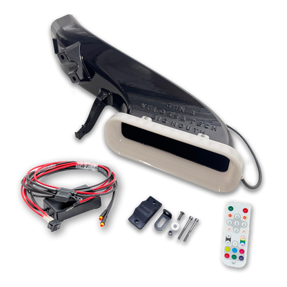 2016+ Alfa Romeo Giulia BIG MOUTH LIT KIT Ram Air Intake Snorkel