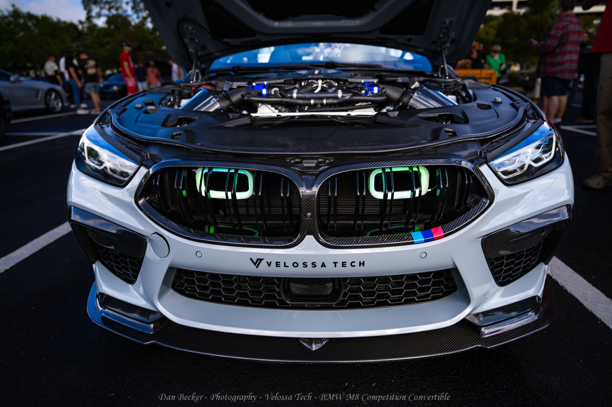 2020+ BMW M8 Competition (F91/F92/F93) Dual BIG MOUTH LIT KIT Ram Air Intake Snorkels
