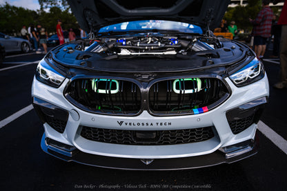 2020+ BMW M8 Competition (F91/F92/F93) Dual BIG MOUTH LIT KIT Ram Air Intake Snorkels