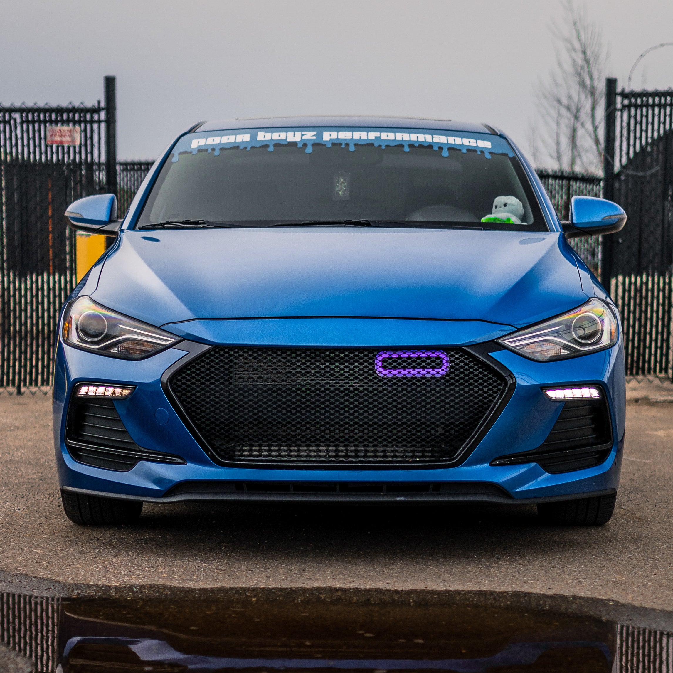2017-2018 Hyundai Elantra Sport (Avante Sport, AD and Elantra SEL) BIG MOUTH LIT KIT Ram Air Intake Snorkel