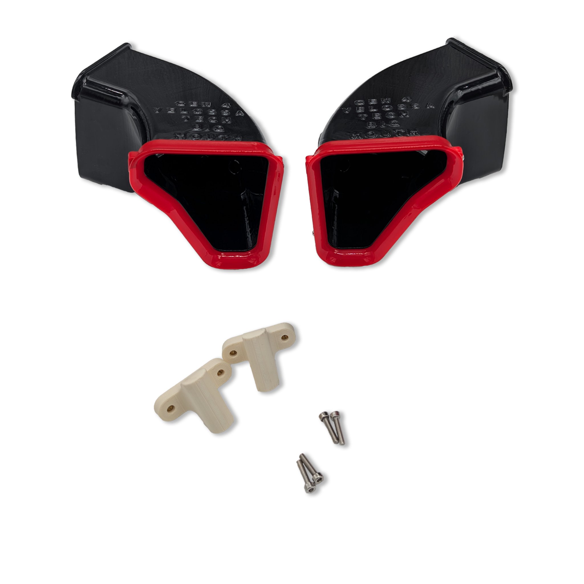 2020+ Cadillac CT4-V Dual BIG MOUTH Ram Air Intake Snorkels