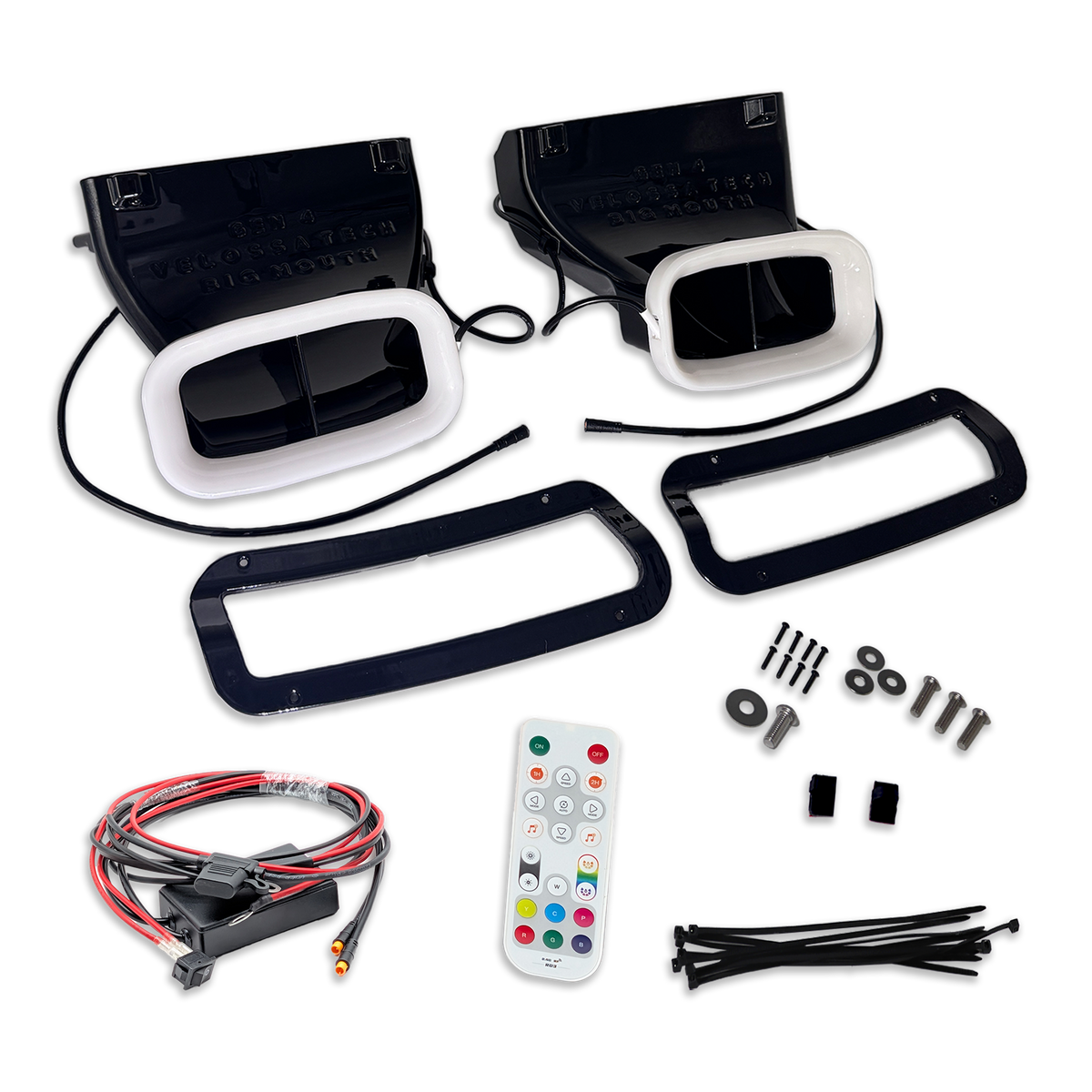 2021-2025 Lexus IS 300/IS 350 and F Sport Dual BIG MOUTH LIT KIT Ram Air Intake Snorkels