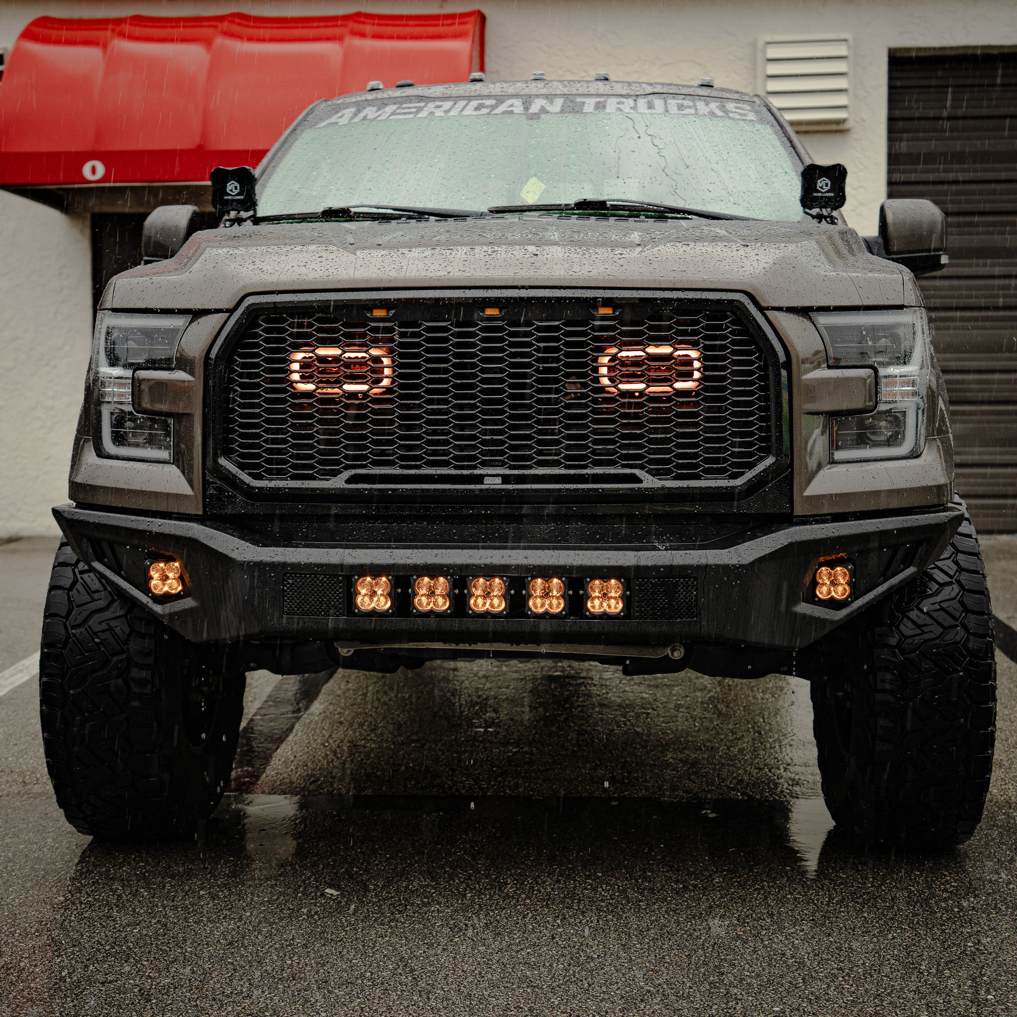 2015-2017 Ford F-150 and 2017-2020 Ford F-150 Raptor Dual BIG MOUTH LIT KIT Ram Air Intake Snorkels