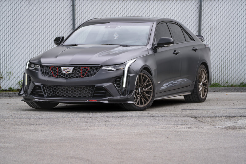 2022+ Cadillac CT4-V Blackwing Dual BIG MOUTH Ram Air Intake Snorkel