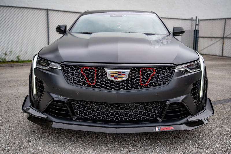 2022+ Cadillac CT4-V Blackwing Dual BIG MOUTH Ram Air Intake Snorkel
