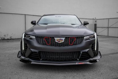 2022+ Cadillac CT4-V Blackwing Dual BIG MOUTH Ram Air Intake Snorkels